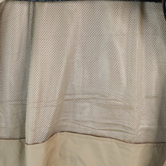 North End Men's Large Putty Jacket with Navy Blue Water Resistant Windbreaker - Picture 13 of 15